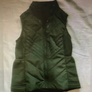 Green Quilted Vest